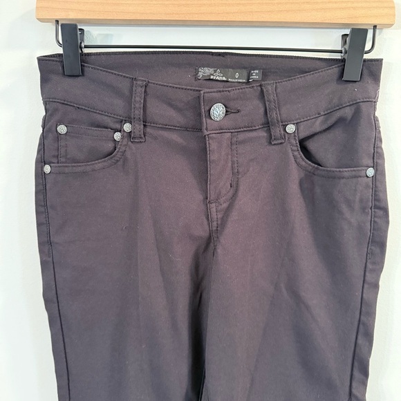 Women’s Prana Black Skinny Jeans size 0 - Picture 2 of 6